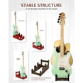 thumbnail image 4 of Soporte de guitarra STRICH de madera para 2 guitarras eléctricas+1 acústica, 4 of 8