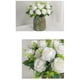 thumbnail image 3 of Hermoso ramo de flores artificiales de seda falsa para boda, San Valentín, decoración nupcial, 3 of 5