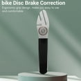 thumbnail image 3 of Bike Disc Brake Correction Wrench Brake Rotor Alignment Truing Tool with Disc Brake Pads Tool for Road Bike,1 x Bike disc correction wrench 2 x Long adjustment piece 2 x ellipse adjustment piece, 3 of 8