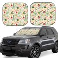 thumbnail image 1 of Vsdgher Ladybug And Wild Flowers Print Car Windshield Sun Shade, Reflective Sunshade Window Sunshade Sun Visor Protector Fit for Cars,Trucks,SUVs-Medium, 1 of 6
