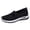Black, variant on Rokment Womens Orthopedic Platform Wedge Slip on Walking Shoes Comfortable Breathable Mesh Memory Foam Arch Support Non Slip Nursing Work Sneakers Tennis Loafers Beige Size 6.5