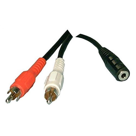1/8 Inch Stereo Female-2 RCA Male - 44-233