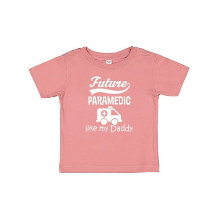 

Inktastic Future Paramedic Like My Daddy Gift Baby Boy or Baby Girl T-Shirt