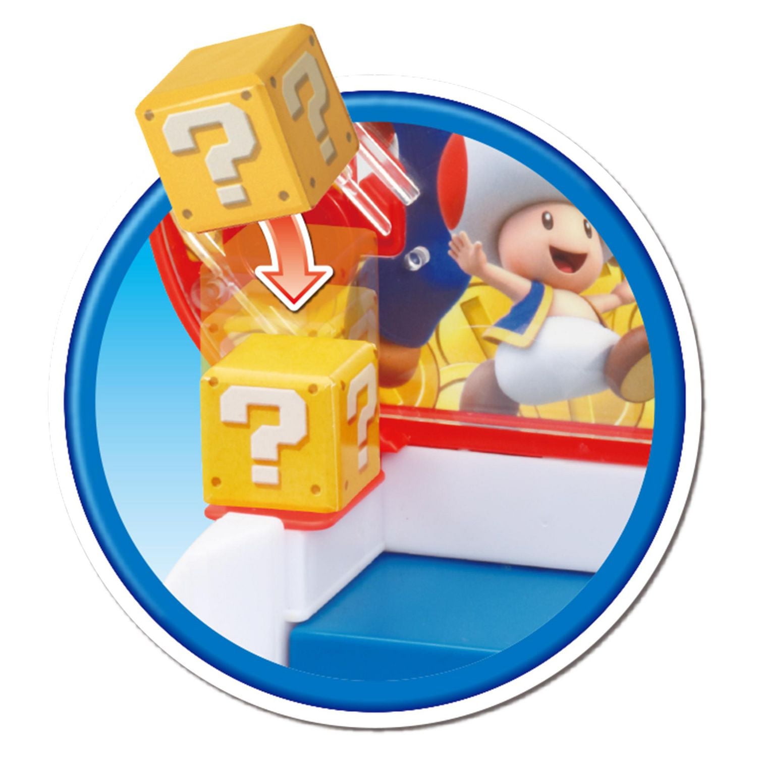 Epoch Games Super Mario Lucky Coin Game, Tabletop Action Game for Ages 4+