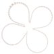 thumbnail image 1 of Pearl Hairband Faux Pearl Hairband for Women 4Pcs Charming Head Accessories, 1 of 3