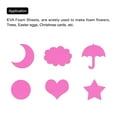 thumbnail image 5 of EVA Foam Sheets Pink Red 20 Inch x 20 Inch 1mm Thick Crafts Foam Sheets 5Pcs, 5 of 6