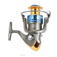 thumbnail image 1 of Moulinet de Pêche Plein Métal Tête Sans Espace Moulinet de Pêche 5.2:1/1 5.1:1 A6-1000-A6-5000 Moulinet Tournant Canne Rocheuse Canne de Mer Roue de Pêche, Cadre Squelet en Aluminium Rigide, 1 of 6