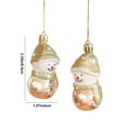 thumbnail image 3 of Vikakiooze Christmas Decorations Indoor 2 PC Christmas Decorations Christmas Tree Hangings Party Decoration Supplies, 3 of 6