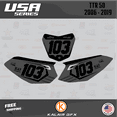 thumbnail image 3 of Kalair GFX Graphics Kit for Yamaha TTR50 (2006-2023) Usa Series, 3 of 5