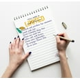 thumbnail image 4 of Inkdotpot To Do List Notepad 6 X 9 Paper Stationery, You Are Limited Edition Spiral Notepad Daily Checklist- Motivational Organizer Planner List Pad- Notepad Tear Off (50 Sheets), 4 of 5