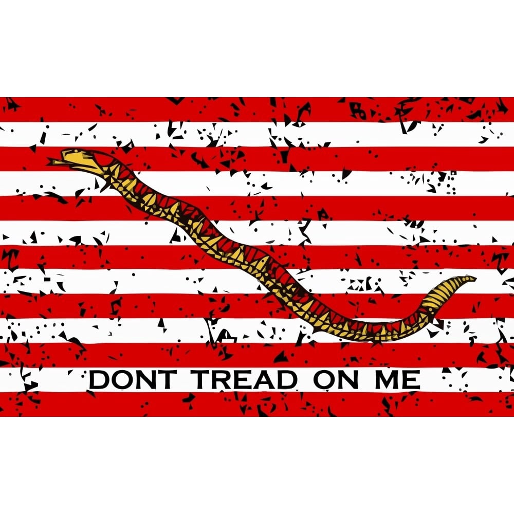 Vector illustration of the First Navy Jack and the current U.S. Jack