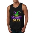 thumbnail image 1 of Tanques para Hombre para el Verano, Camisola Floral Impresión Deportiva Cuello Redondo sin Mangas, Nueva Moda Casual, 1 of 7
