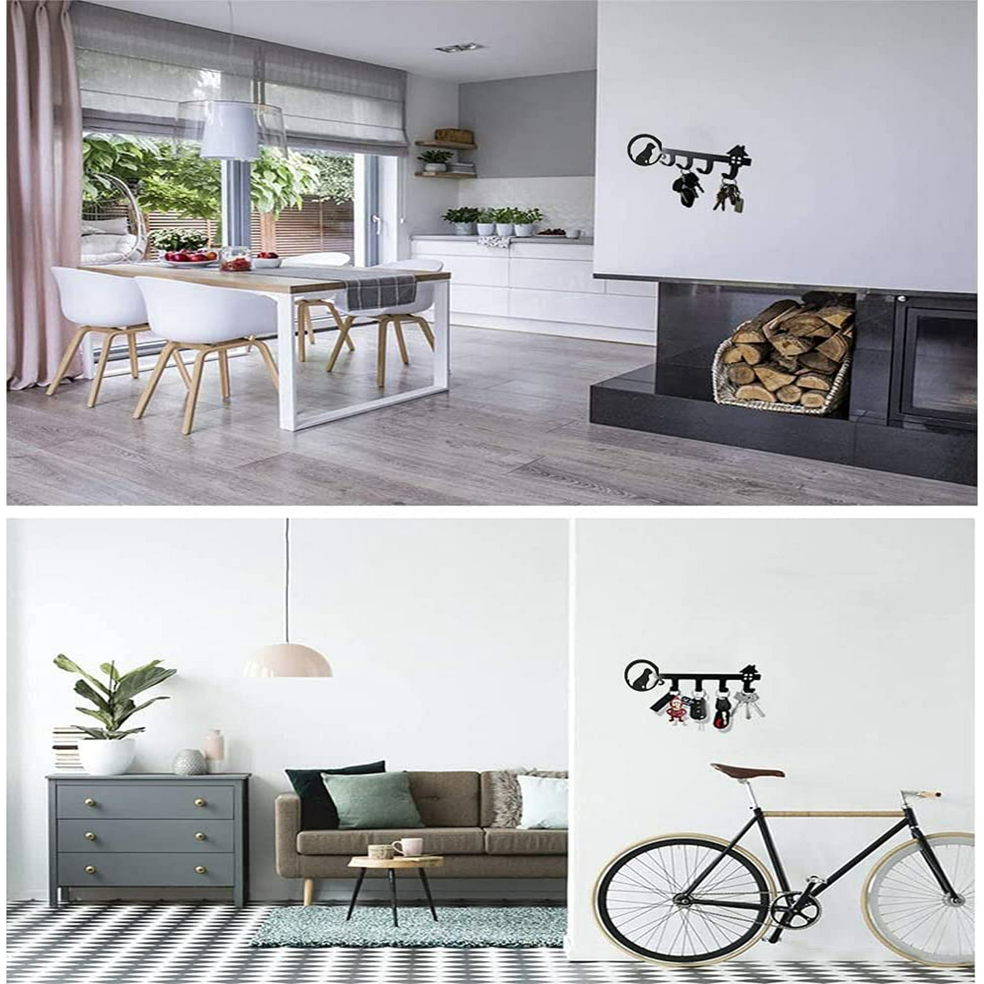 Sin Decorative Home Wall Key Holder, Home Wall Key Holder, Metal