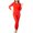 Red, variant on Womens Thermal Underwear Base Layers Pregnant Warm Long Sleeved Long Pants Warm Set Black