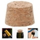 thumbnail image 2 of 30 tapones de corcho para botellas, repuestos de tapones de madera con forma de cono., 2 of 7