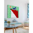 thumbnail image 4 of Marmont Hill - "What Does the Fox Sing" by Janet Nelson Painting Print on Wrapped Canvas, 4 of 5