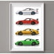 thumbnail image 3 of GT3 RS-póster de supercoche de generación de coches, lienzo impreso, pintura, decoración del hogar, regalo de decoración de arte de la pared para amantes del coche, sin marco, 911, 3 of 4