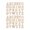 Beige, variant on Dytern DIY 104pcs Mini Wooden Letters Blank Wood Letters DIY Painting Chips Wood Slices