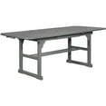 thumbnail image 1 of Pemberly Row Transitional Extendable Patio Dining Table in Gray Wash, 1 of 13