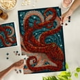 thumbnail image 2 of Lantern Press 1000 Piece Jigsaw Puzzle, Octopus, Paper Mosaic, 2 of 5