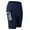 Navy Blue, variant on Women's High Waist Out Pocket Running Athletic Yoga Shorts Pants