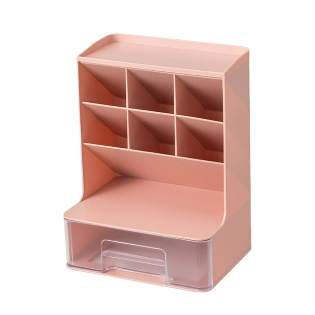 Lksixu Slanted Pen Desktop Sundries Desk Storage Box Student Children Stationery Rack Dormitory Rack Kitchen Gadgets