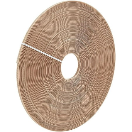 60 Yards Nude Polyester Boning for Sewing 6mm Wide Sew-Through Plastic Sewing Corset Boning for Wedding Dress Bridal Evening Gowns Lingerie Hats Swimwear Handbags