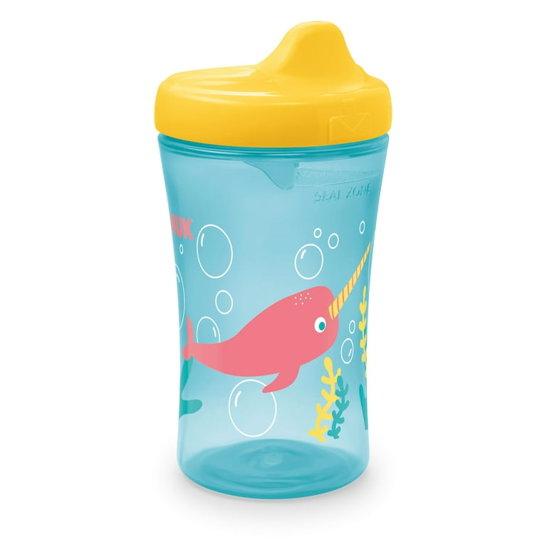 NUK, First Essentials, Hard Spout Sippy Cup, 12+ Months, Elmo Assorted  designs, 2 Cups Loose 1 Cup, 300ml