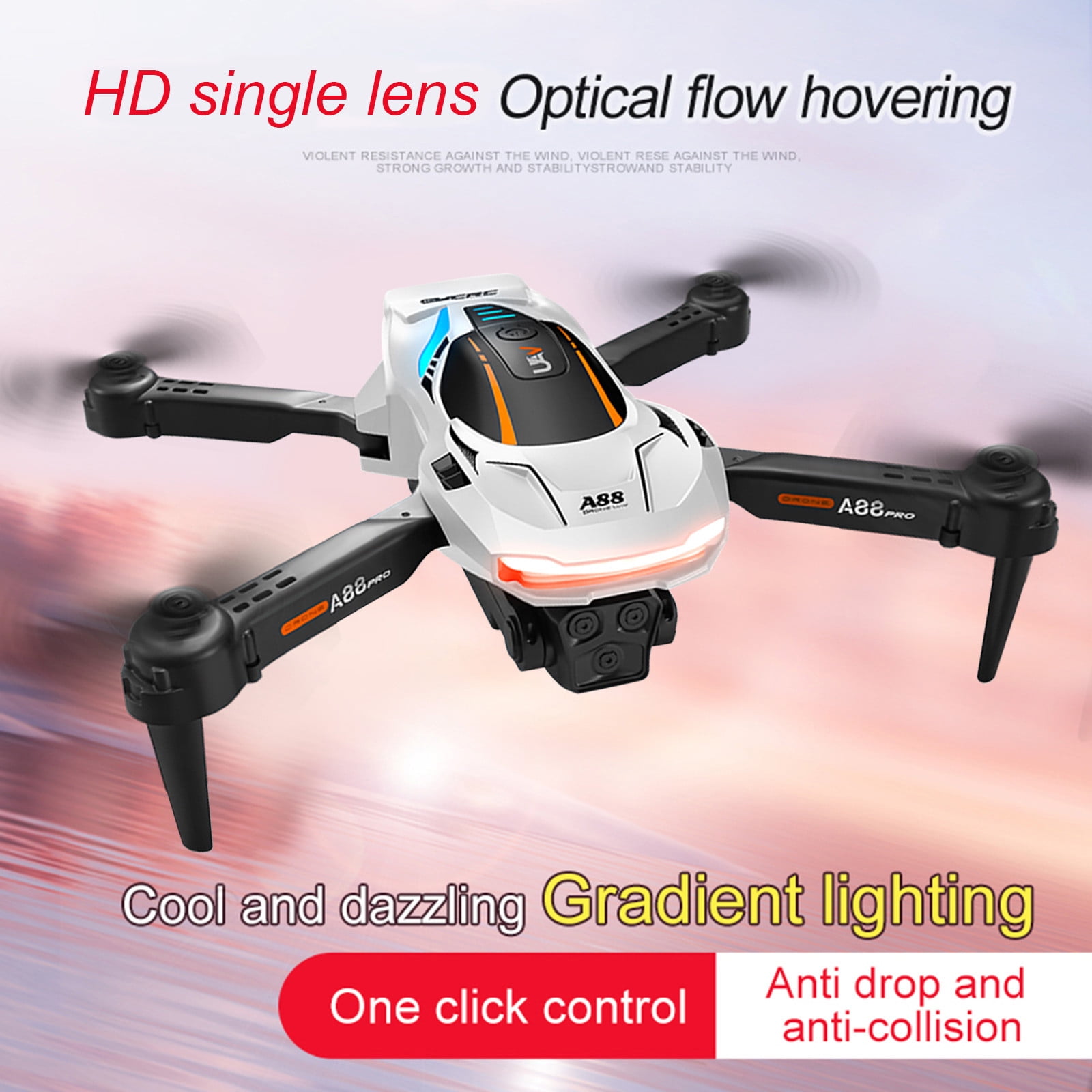 Drone with Camera for Beginners and Kids, 1080P HD FPV, Easy to Fly with Long Flight Time, 2 Batteries and Carrying Case