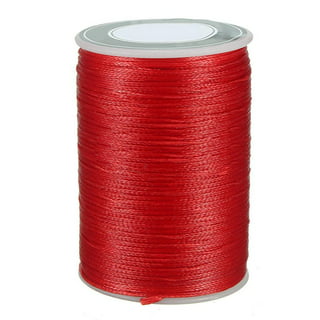 0.8 1.0mm Flat Waxed Thread Roll for Knitting Leather Craft Sew Stitch Cord  Stitching Factory or DIY Bookbinding Shoe Repairing