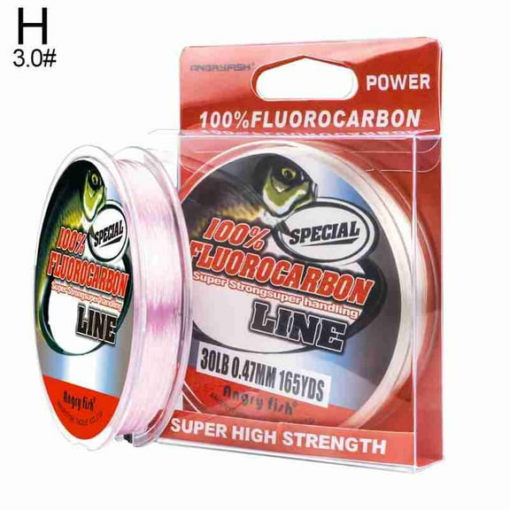 "Fluorocarbon Fishing Line 50m Transparent Super Strong Carbon Fishing Line "