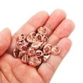 thumbnail image 5 of Uxcell Pin Backs Metal Lapel Pin Backing Enamel Pin Brooch Holder Decorative Accessories Rose Gold 100 Pack, 5 of 6