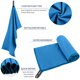 thumbnail image 5 of Toalla de Viaje ZIUDBOC de Microfibra Súper Absorbente y Secado Rápido Azul, 5 of 7