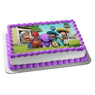 Imprimible Girl Cake Topper, Birthday Party Cake Topper, Fiesta de  cumpleaños para niños, Decoración De pasteles, Purple Party -  España