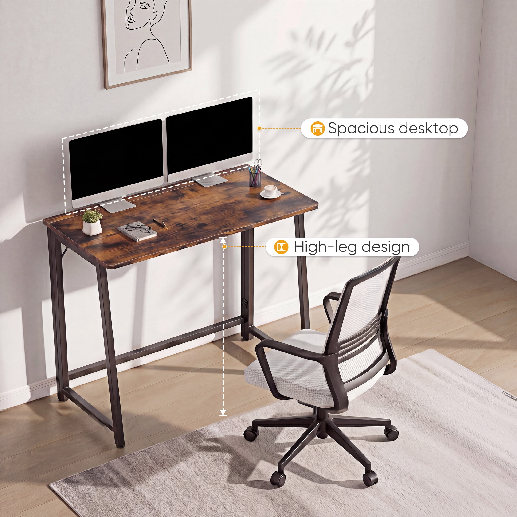 Lightweight Folding Desk | Office desks for office suppliers