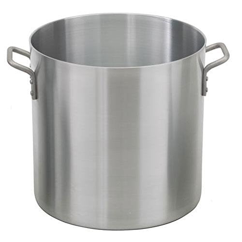Royal Industries Medium Weight Stock Pot, 24 qt, 12.6" x 11.4" HT, Aluminum, Commercial Grade - NSF Certified