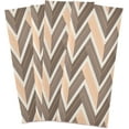 thumbnail image 2 of GZHJMY 1 Pack Brown Chevron Pattern Kitchen Towels, Soft Highly Absorbent Dish Towels Reusable Tea Towels Set, 28"x 18", 2 of 7