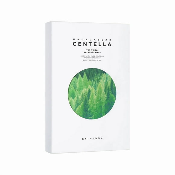 SKIN1004 Madagascar Centella Tea-Trica Relaxing Mask 24ml - 1 BOX / 5 PCS
