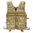 thumbnail image 2 of Chaleco Al Aire Libre, Chaleco Transpirable para Operaciones de Campo de Entrenamiento Y Camping, , Pesca, Equipo de Senderismo, Cinturón Retrácti Camuflaje Sunnimix Chaleco para juegos al aire libre, 2 of 8