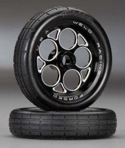 Traxxas 6969 Tires/Wheels Aluminum Weld 