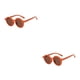 thumbnail image 4 of Qarigey Gafas de sol ópticas redondas Gafas de bebé Adorable Protección Accesorios de ropa para protección de ojos Naranja Rojo Rojo naranja 2piezas Qarigey CBP395348, 4 of 6