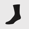 thumbnail image 2 of Hanes Men's 20pk Lightweight Comfort Super Value Crew Socks - Black, 6-12, 2 of 3