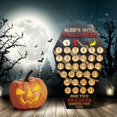 thumbnail image 2 of Hot sale! Wooden Countdown To Halloween Coffin Calendar Halloween Decoration Countdown To Halloween Calendar Advent Calendar - Party Supplies Popular! Halloween, 2 of 5