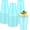 Light Blue, variant on 50 Yellow Plastic Cups, 16 oz Disposable Cups, Drinking Cups For Birthday Party, Picnic, Easter