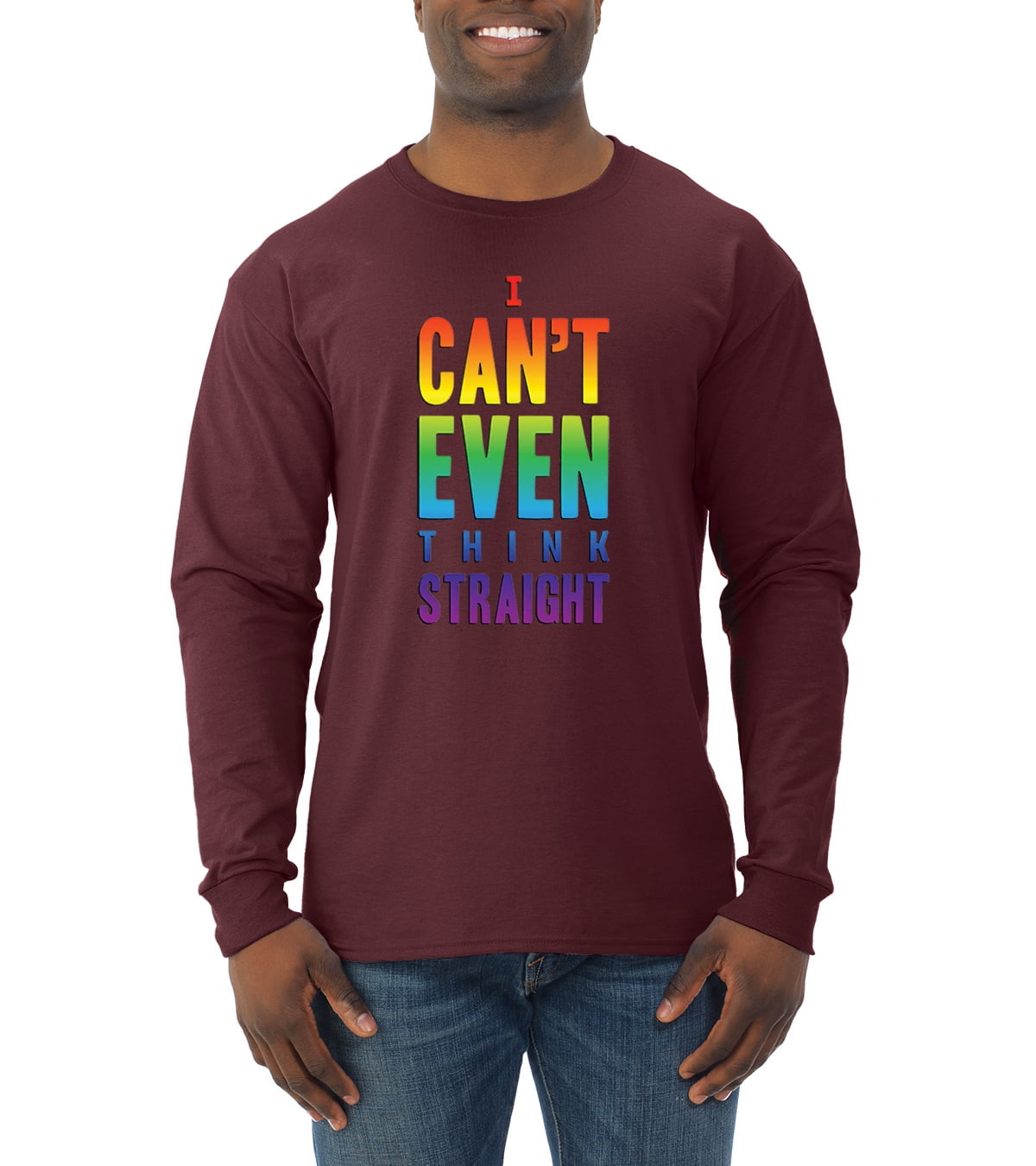 Mens LGBT Pride Long Sleeve T-Shirt 