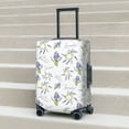 thumbnail image 5 of Uemuo Lavender Flowers Printed Washable Luggage Cover - Fashion Suitcase Protector Fits 18-32 Inch Luggage -Medium, 5 of 9