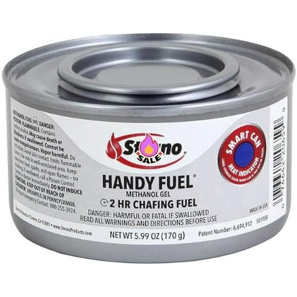 Handy Gel Chafing Fuel, 2 Hour Burn Time (6 pack)
