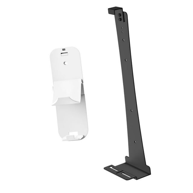 Support Mural pour Console de Jeu Slim Pro Support Mural en Fer avec Support pour Casque et Contrôleur pour la Maison