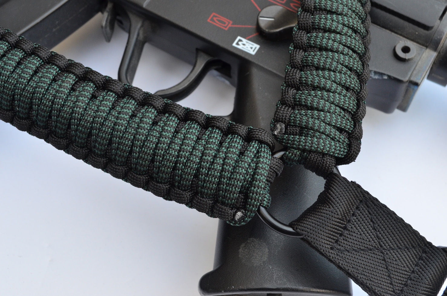 Tactical 550 Paracord Sling Single Point Quick Detach BLACK MELLON tactical-550-paracord-sling-single-point-quick-detach-black-mellon