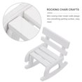 thumbnail image 3 of Mini Rocking Chair House Wooden Chairs Outdoor, 3 of 6
